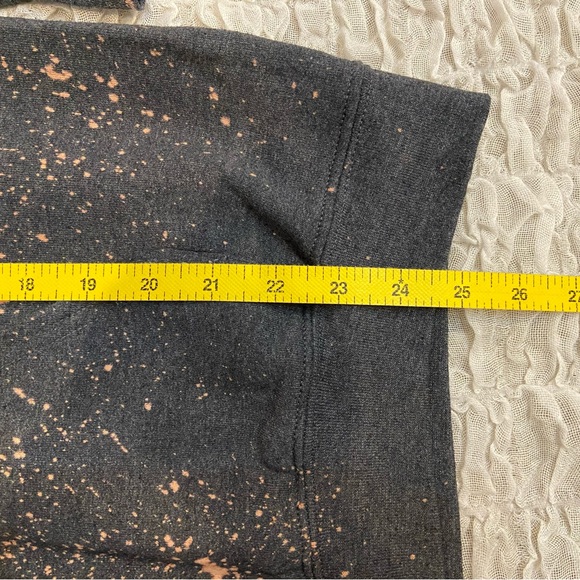 Bleach Tie Dye Rose Skeleton Skull Hoodie Custom Sweatshirt Pullover Navy Small - Picture 10 of 11